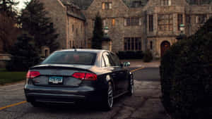 Stunning Audi S4 In Motion Wallpaper