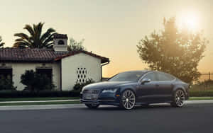 Stunning Audi S7 In Motion Wallpaper