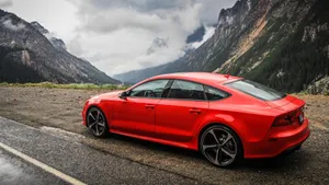 Stunning Audi S7 In Motion Wallpaper