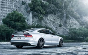 Stunning Audi S7 In Motion Wallpaper