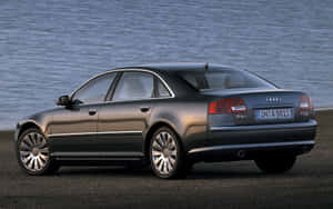 Stunning Audi S8 In Motion Wallpaper