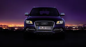 Stunning Audi Sq5 On The Road Wallpaper