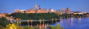 Stunning Autumn Scenery In Gatineau Wallpaper