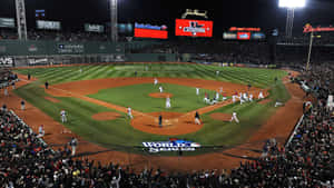 Stunning Bird's Eye View Of Fenway Park In Boston, Ma Wallpaper