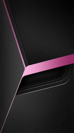 Stunning Black And Pink Iphone Wallpaper Wallpaper