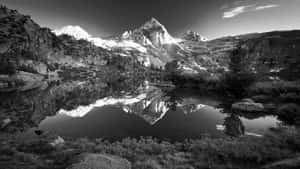 Stunning Black And White Landscape Wallpaper