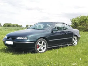 Stunning Blue Opel Calibra In Its Prime Wallpaper