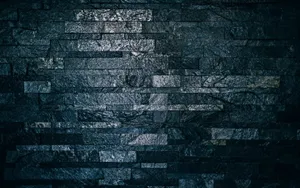 Stunning Blue Stone Wall Cladding Wallpaper