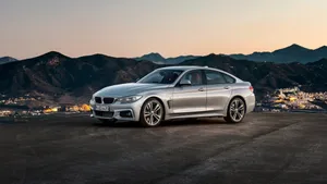 Stunning Bmw 4 Series In Action Wallpaper