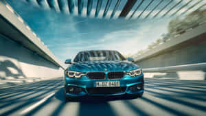 Stunning Bmw 4 Series In Action Wallpaper