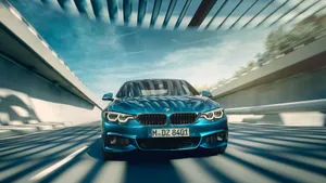 Stunning Bmw 4 Series In Action Wallpaper