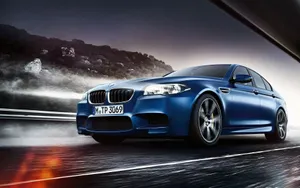Stunning Bmw M5 In Action Wallpaper