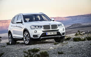 Stunning Bmw X3 In Motion Wallpaper