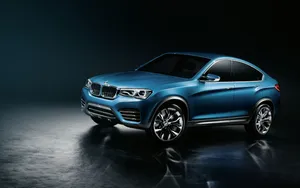Stunning Bmw X4 In Motion Wallpaper