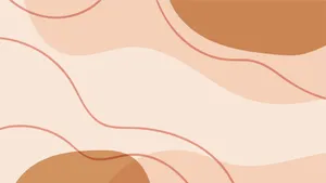 Stunning Brown Abstract Swirls Wallpaper