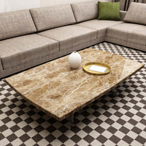 Stunning Brown Marble Texture Wallpaper