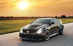 Stunning Cadillac Cts In Motion. Wallpaper