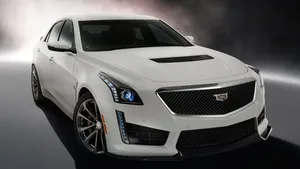 Stunning Cadillac Cts On The Open Road Wallpaper