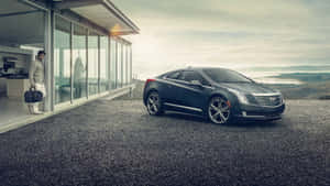 Stunning Cadillac Elr In Motion Wallpaper