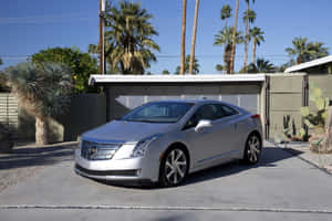 Stunning Cadillac Elr On Scenic Road Wallpaper