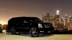 Stunning Cadillac Escalade In Its Full Glory Wallpaper