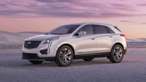 Stunning Cadillac Xt5 In Motion Wallpaper