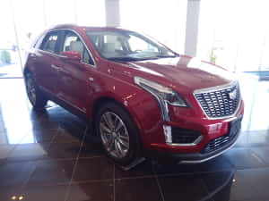 Stunning Cadillac Xt5 In Motion Wallpaper