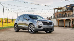 Stunning Cadillac Xt5 In Motion Wallpaper