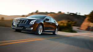 Stunning Cadillac Xts On The Road Wallpaper