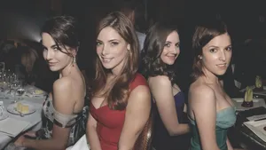 Stunning Camilla Belle Captivating Gaze Wallpaper