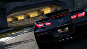Stunning Chevrolet Corvette Stingray In Action Wallpaper
