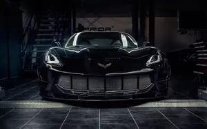 Stunning Chevrolet Corvette Stingray In Action Wallpaper