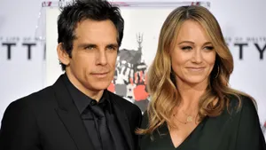 Stunning Christine Taylor Posing For The Camera Wallpaper