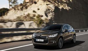 Stunning Citroen Ds4 In Motion Wallpaper