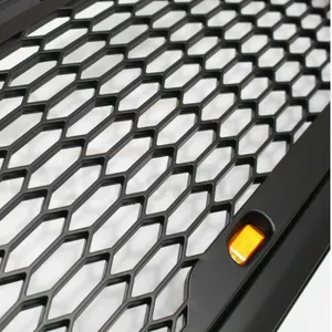 Stunning Close-up Of A Car Grill Wallpaper