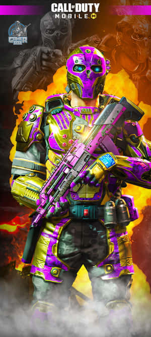 Stunning Cod Mobile Character Skins In Action Wallpaper