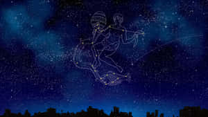 Stunning Constellations In The Night Sky Wallpaper