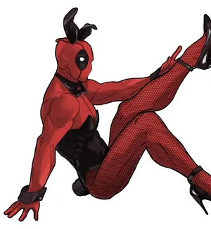 Stunning Deadpool Art In Vibrant Colors Wallpaper