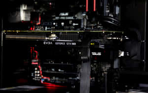 Stunning Display Of 4k Graphics Card Technology Wallpaper