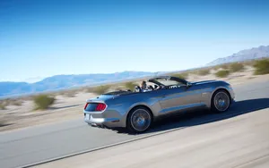 Stunning Display Of A Ford Mustang Gt Convertible Wallpaper