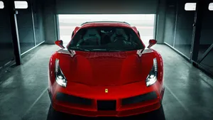 Stunning Drive With Ferrari 488 Gtb Wallpaper