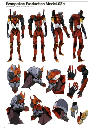 Stunning Eva-02 In Battle Mode Wallpaper