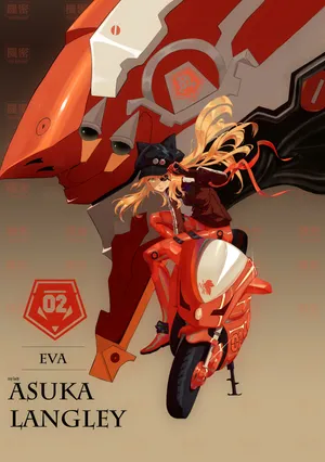 Stunning Eva Unit-02 In Action Wallpaper