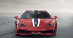 Stunning Ferrari 458 Speciale On Track Wallpaper