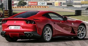 Stunning Ferrari 812 Superfast In Action Wallpaper
