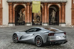 Stunning Ferrari 812 Superfast In Motion Wallpaper