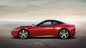 Stunning Ferrari California T In Action Wallpaper