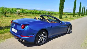 Stunning Ferrari California T In Motion Wallpaper