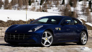 Stunning Ferrari Ff Showcasing Its Power And Elegance Wallpaper