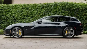 Stunning Ferrari Gtc4lusso In Motion Wallpaper